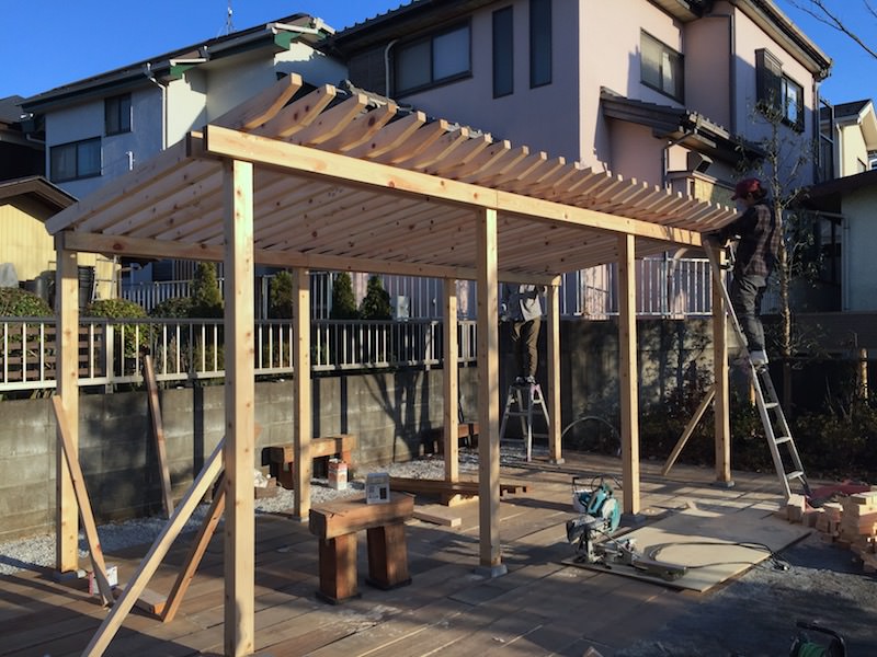 Diyで建てよう パーゴラ 物置き小屋の作り方を学ぶ 99 Diy Diy