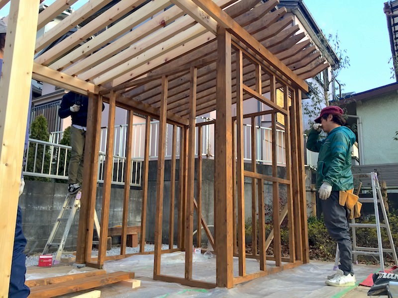 Diyで建てよう パーゴラ 物置き小屋の作り方を学ぶ 99 Diy Diyブログ