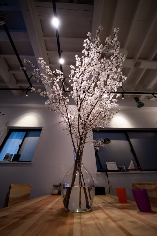 部屋に桜の枝を活ける贅沢 枝物植物のある暮らし No 02 99 Diy Diyブログ