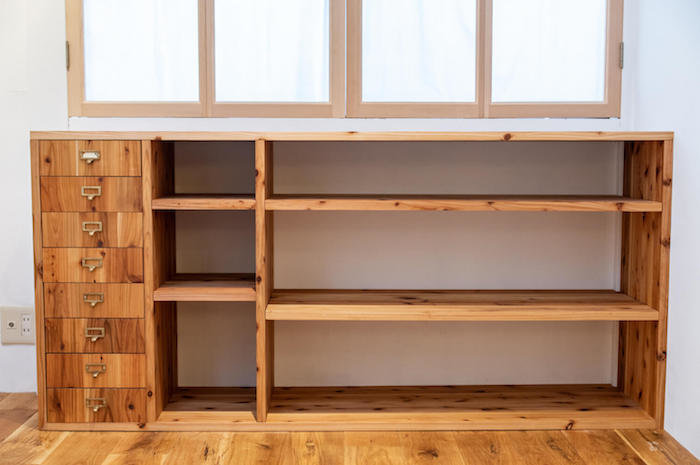 収納棚をDIYで作る