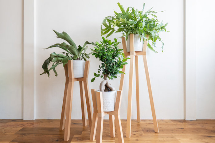 スタイリッシュな植物プランタースタンドを作ってみる