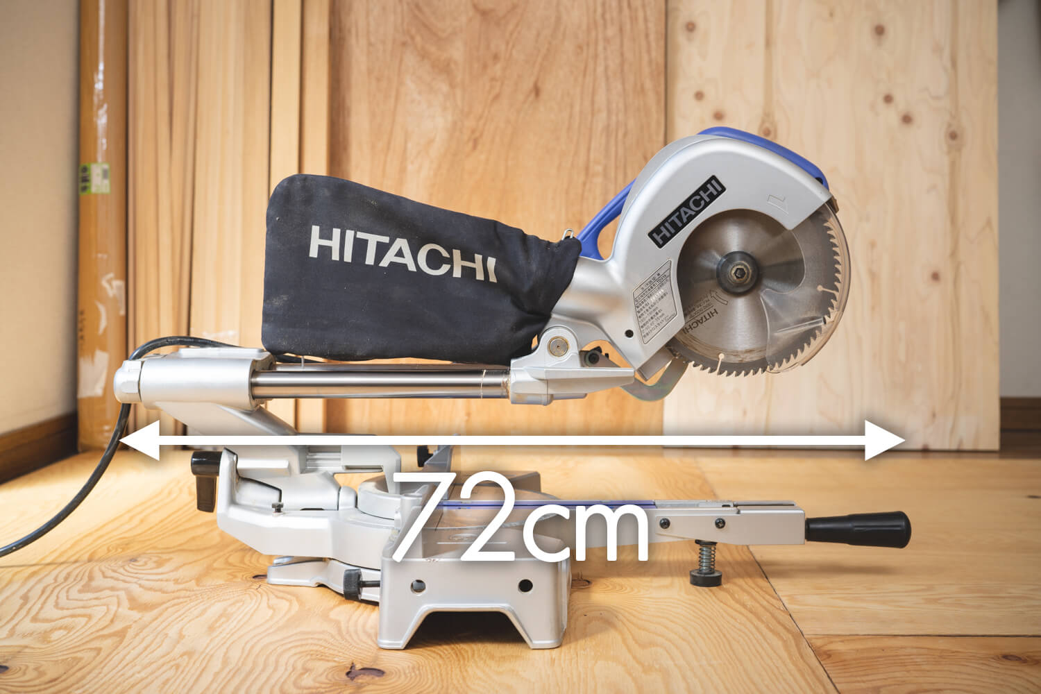 HITACHI 日立 卓上スライド丸のこ 刃径190mm FC7FSB - 工具/メンテナンス